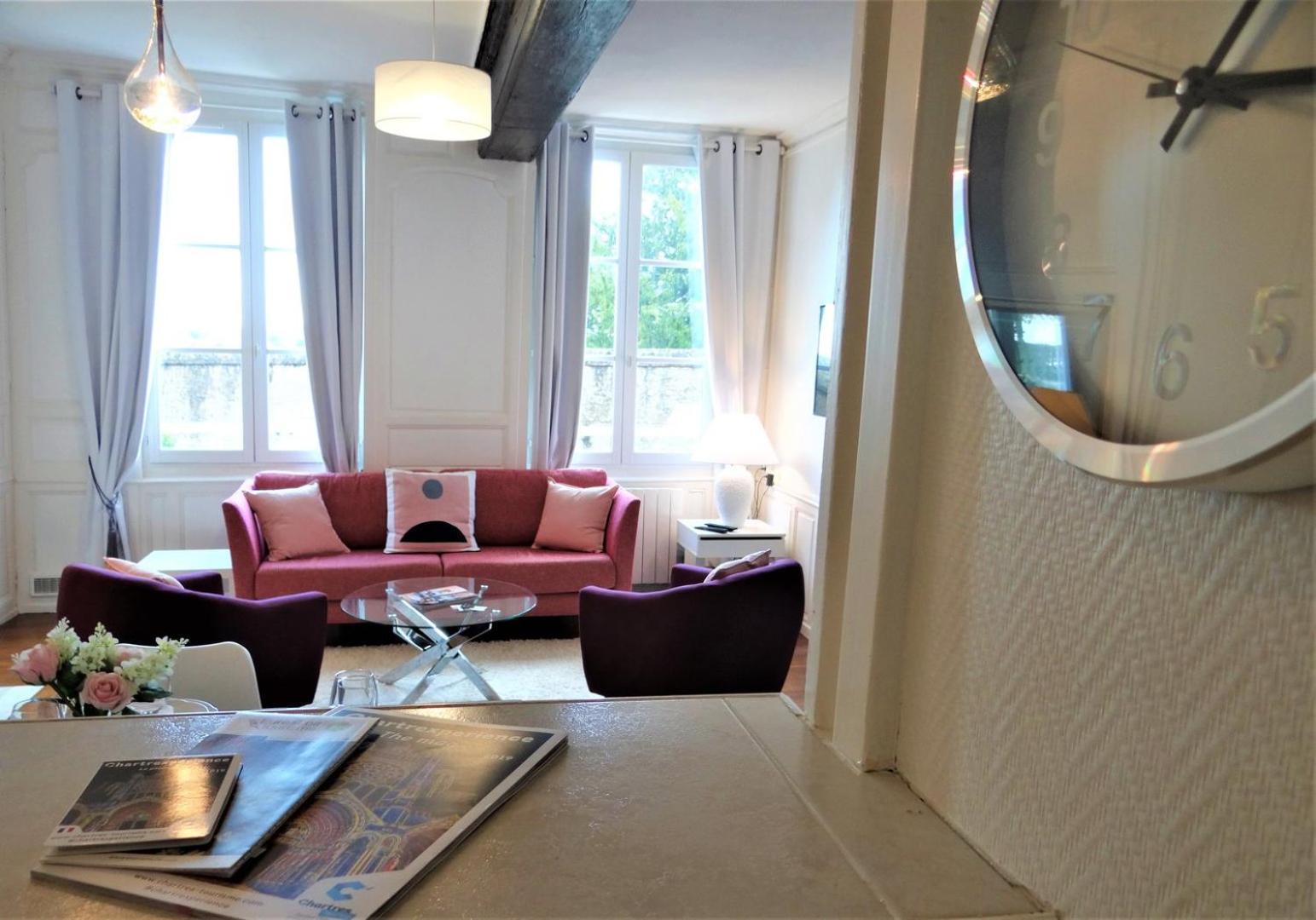 Appartement Le Cardinal quartier historique pour quatre personnes à Chartres Extérieur photo